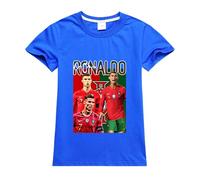 Fan-Boys-Geschenk T-Shirt, Unisex Football Cotton T-Shirt Tee Shirt Sommer T-Shirt Hemd Sportswear Kinder T Shirts