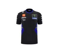 Fan Gear Herren Poloshirt Monster Energy Yamaha MotoGP, schwarz / blau, M