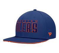 Fanatics Edmont Oilers Flat Brim Cap | blue | Herren | OS | HO240342 OS