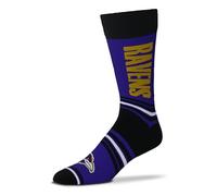 Fanatics for Bare Feet NFL Go Team Socks Socken (40-46, Baltimore Ravens)