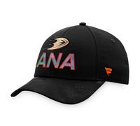 Fanatics Herren Kappe Fanatics Authentic Pro Locker Room Structured Adjustable Cap NHL Anaheim Ducks
