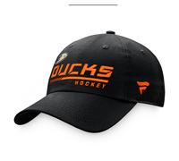 Fanatics Herren Kappe Fanatics Authentic Pro Locker Room Unstructured Adjustable Cap NHL Anaheim Ducks
