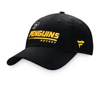 Fanatics Herren Kappe Fanatics Authentic Pro Locker Room Unstructured Adjustable Cap NHL Pittsburgh Penguins