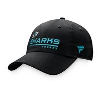 Fanatics Herren Kappe Fanatics Authentic Pro Locker Room Unstructured Adjustable Cap NHL San Jose Sharks