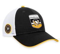 Fanatics Herren kompatibel mit Penguins Marke Black 2023 NHL Draft On Stage Trucker Adjustable Hat, Team-Farbe, EinheitsgröÃŸe