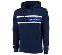 Fanatics MLB New York Yankees Hoody Iconic Past Present Track Kaputzenpullover Sweater Hooded (XL)