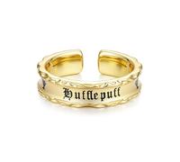 FANCIME x Harry Potter Kollaboration - Hufflepuff House Ring - Gelb, Schmuckgeschenke für Damen Mädchen Herren
