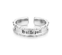 FANCIME x Harry Potter Kollaboration - Hufflepuff House Ring - Silber, Schmuckgeschenke für Damen Mädchen Herren
