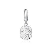 FANCIME x Harry Potter Kollaboration - Slytherin Charm - Silber, Sterling Silber Schmuckgeschenke für Damen Mädchen