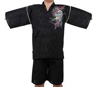 Fancy Pumpkin [H01] Herren Kimono Pyjamas im Japanischen Stil Anzug-Größe XL