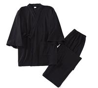 Fancy Pumpkin Kimono-Pyjamas der japanischen Art-Männer große Größen-Umkleide-Nachthemd-Größe XL-01