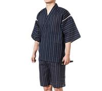 Fancy Pumpkin Männer japanischen Stil Kleid Kimono Pyjamas Anzug Größe XL-A03