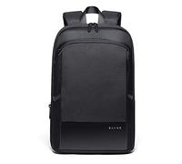 FANDARE 15,6 Zoll Business Laptop Rucksack, Leichter Oxford-Stoff Tragtasche, Wasserdichter Alltagsrucksack für Reisen Büro Universität, Reiserucksack für Frauen Männer Grau