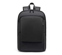 FANDARE 15,6 Zoll Business Laptop Rucksack, Leichter Oxford-Stoff Tragtasche, Wasserdichter Alltagsrucksack für Reisen Büro Universität, Reiserucksack für Frauen Männer Schwarz