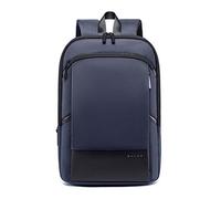 FANDARE 15,6 Zoll Business Laptop Rucksack, Leichter Oxford-Stoff Tragtasche, Wasserdichter Alltagsrucksack für Reisen Büro Universität, Reiserucksack für Frauen Männer Blau