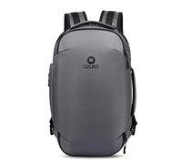 FANDARE 15.6 Zoll Laptop Rucksäcke Lässig Umhängetasche Handtasche Schulrucksack Multifunktions Herren Schultasche College Daypack Polyester Grau