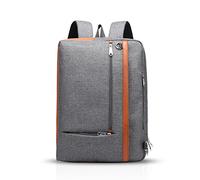 FANDARE Mode Rucksack 3 In 1 Crossbody Tasche 15.6 Zoll Laptop Rucksack Geschäft Tasche Reise Handtasche Schultertasche Universitätsstudent Draussen Rucksack Wasserdicht Damen Herren Polyester Grau