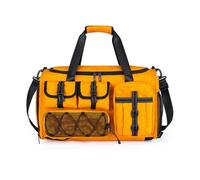 FANDARE 3 IN 1 Sporttasche Reisetasche Rucksack Herren Damen Weekender mit Schuhfach & Trocken- und Nasstrennung Handgepäck Doktortasche Fitnesstasche Trainingstasche Badetasche Reisetasche Gelb