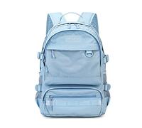 FANDARE Alltagsrucksack für Damen Herren 15.6 Zoll Laptopfach Business Wanderrucksack mit Kofferriemen Wasserdicht Mehrere Fächer für Reise Beruf Freizeit Blau