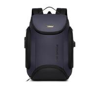 FANDARE Anti-Diebstahl Rucksack 15.6 Zoll USB Ladeport Business Laptoprucksack Wasserdicht mit Rollkoffer-Gurt und Atmungsaktivem Rückenpolster Blau