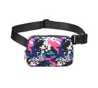 FANDARE Bauchtasche Gürteltasche Wasserdicht Hüfttasche für Herren und Damen Umhängetaschen Brusttasche Nylon Bunt Hip Bum Waist Fanny Pack für Outdoor Reisen Sport Wandern Joggen Hundespaziergänge