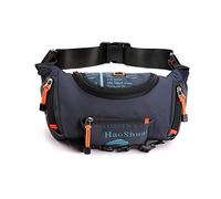 FANDARE Beiläufig Brusttasche Sling Bag Outdoorsport Bauchtasche Schultertasche Herren Grosse Kapazität Crossover Bag Umhängetasche für Schule Wandern Radfahren Bergsteigen Reisen Nylon Dunkelblau