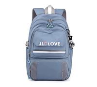 FANDARE Beiläufig Rucksack Schulrucksack Schulranzen Daypacks mit 15.6 Zoll Laptopfach Schultaschen Mädchen Junge Kinderrucksack für Universität Reisen Freizeit Wasserdichtes Nylon Blau