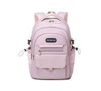 FANDARE Beiläufig Rucksack Schulrucksack Schultasche Junge Mädchen Schulranzen Daypacks mit 15.6 Zoll Laptopfach Schultaschen Schultaschen für Universität Reisen Freizeit Arbeit Violett