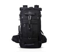 FANDARE Bergsteigen Rucksack Daypacks für 17 Zoll Laptop Wanderrucksäcke Fahrradrucksäcke für Herren Damen Arbeit Reisen Outdoor Camping Hohe Kapazität Wasserdicht Polyester Schwarz