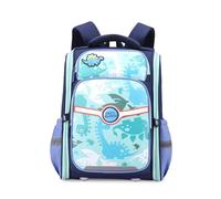 FANDARE Britischer Stil Kinderrucksäcke Schultasche für Mädchen Junge Juniorrucksäcke Abenteuer-Tornister Schultasche Reflex-Rucksäcke Kids-Rucksack Kinder-Tragebeutel SchulranzenNeues Grün