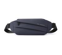 FANDARE Brustgurt-Tasche für Männer Leichte Taktische Brusttasche aus Nylon wasserdichte Umhängetasche mit Mehreren Fächern Praktische Crossbody Bag Dunkelblau