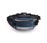 FANDARE Brusttasche Bauchtasche Herren Sling Chest Bag Handtasche Schultertasche Umhängetasche für Schule Reisen Outdoorsport Wandern Radfahren Bergsteigen Waist Pack Dauerhaft Nylon Blau