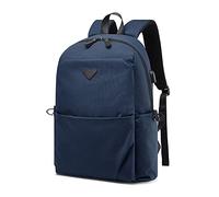 FANDARE Business Rucksack Herren Laptoprucksack 15.6 Zoll USB Ladeport Reisetasche wasserdichter Daypack für Berufsreisende, Büro, Arbeit, Reisen, Großes Fassungsvermögen Dunkelblau