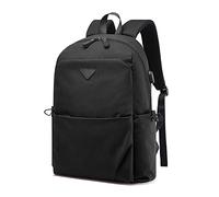 FANDARE Business Rucksack Herren Laptoprucksack 15.6 Zoll USB Ladeport Reisetasche wasserdichter Daypack für Berufsreisende, Büro, Arbeit, Reisen, Großes Fassungsvermögen Schwarz