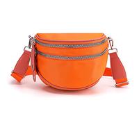 FANDARE Casual Schultertasche Backpack Sling Gürteltasche Brusttasche Jugendliche Leichte Umhängetasche Rucksack Sporttasche Herren Damen Reise Freizeit Outdoor Sports Nylon Wasserdicht Orange