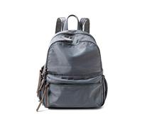 FANDARE Damen Laptop Rucksack, Leichter Wasserabweisender Rucksack für bis zu 14” Laptop, Großes Fassungsvermögen, Minimalistischer Tagesrucksack für Arbeit, Reisen, Uni Grau S