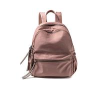 FANDARE Damen Laptop Rucksack, Leichter Wasserabweisender Rucksack für bis zu 14” Laptop, Großes Fassungsvermögen, Minimalistischer Tagesrucksack für Arbeit, Reisen, UniRosa S