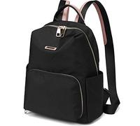 FANDARE Damen Rucksack Casual Daypack Mädchen Schultasche Rucksäcke für Universität Arbeit Reise Dating Party Einkaufen Backpack Dauerhaft Polyester Schwarz
