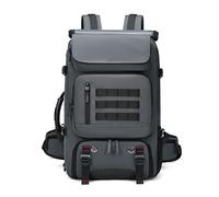 FANDARE Diebstahlschutz Laptop Rucksack Damen Rolltop-Rucksack Wanderrucksack mit USB Herren Daypacks Handtasche Reiserucksack mit Schuhfach Schulrucksack Schulranzen Arbeiten Tagesrucksack Grau