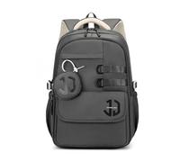 FANDARE Einfache Kinderrucksack mit Münzgeldtasche für 8-17 Jahre Jungen Mädchen Schulranzen Schulrucksäcke Schultasche Tagesrucksäcke Student Alltagsrucksäcke 40L Rucksack Dunkelgrün