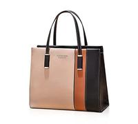 FANDARE Elegante Umhängetaschen Damen Schultertasche Verstellbare Frauen Handtasche PU Leder Wasserdicht Mittelgroß Büro Schule Einkauf Arbeitstasche Reisen Henkeltaschen Khaki