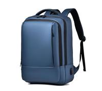 FANDARE Handgepäck Rucksack Herren Groß Schulrucksack Laptop Rucksack Tagesrucksäcke mit USB Daypacks Lässiger Reiserucksack Wandern Outdoor Sports Schulranzen wasserdichte Polyester Blau