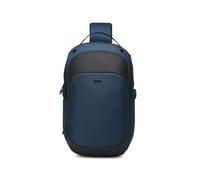 FANDARE Herren Bauchtasche Crossbody Bag Wasserdichte Umhängetasche Große Kapazität & Mehrere Fächer für Reise Alltag Festival Sport & Outdoor Blau