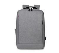FANDARE Herren Laptop Rucksack 15.6 Zoll Business Rucksack Daypack USB Charging Reiserucksack Rucksack Business Laptop Daypack Hellgrau