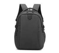 FANDARE Herren Laptop Rucksack Handtasche Wasserdicht PU-Film Schulrucksack Handgepäck Geschäft Arbeiten Mehrzweck Schulranzen Freizeit Reisen Tagesrucksack Hochschule Große Kapazität Daypacks Grau