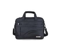 FANDARE Herren Laptop-Tragetasche Damen Aktentasche Business Laptoptasche 12.9 Zoll Schultertasche Notebook Messenger Bag Umhänge Aktenkoffer für College Büro Arbeit Frauen Männer Unterwegs Schwarz S2