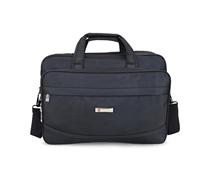 FANDARE Herren Laptop-Tragetasche Damen Aktentasche Business Laptoptasche 15.6 Zoll Schultertasche Notebook Messenger Bag Umhänge Aktenkoffer für College Büro Arbeit Frauen Männer Unterwegs Schwarz L3