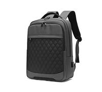 FANDARE Herren Rucksack Business Reisetasche Daypack für 15.6 Zoll Laptop Mit USB-Ladeport Wasserabweisendes Polyester Alltag und Reise Grau