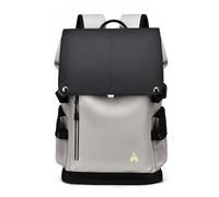 FANDARE Herren Tagesrucksack Casual Rucksack City Kurierrucksack Einkaufsrucksack Daypack Rucksack Arbeitsrucksack mit Reflektierendem Gürtel Uni Radfahren Business City Wanderrucksack Schwarz-Weiss