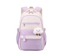 FANDARE Jugendlich Schulrucksäcke Damen Tagesrucksäcke Daypack Zurück zur Schule Blickfang Mädchen Student Herren Schulranzen Alltagsrucksäcke Rucksack Arbeiten Reisen Schultasche Lila